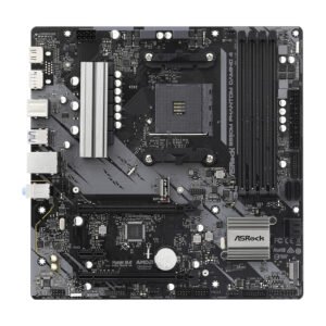 Alternative view of ASRock B550 Phantom Gaming 4 AM4 M-ATX Motherboard