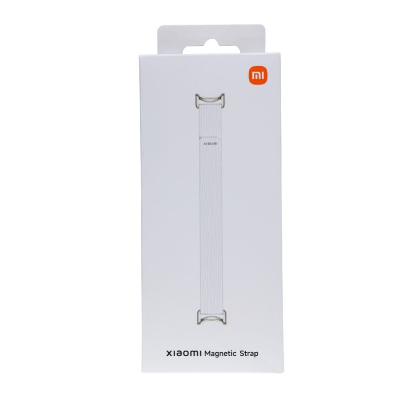 Xiaomi Smart Band 10 Magnetic Kona Leather Strap - Glacier White