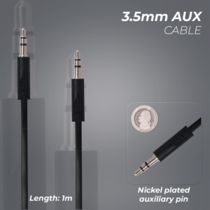 Bounce Cord Series AUX Cable - Black - Image 11