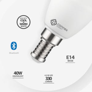 Smart WiFi Bulb 4.5W LED White Candle Bayonet - Image 4