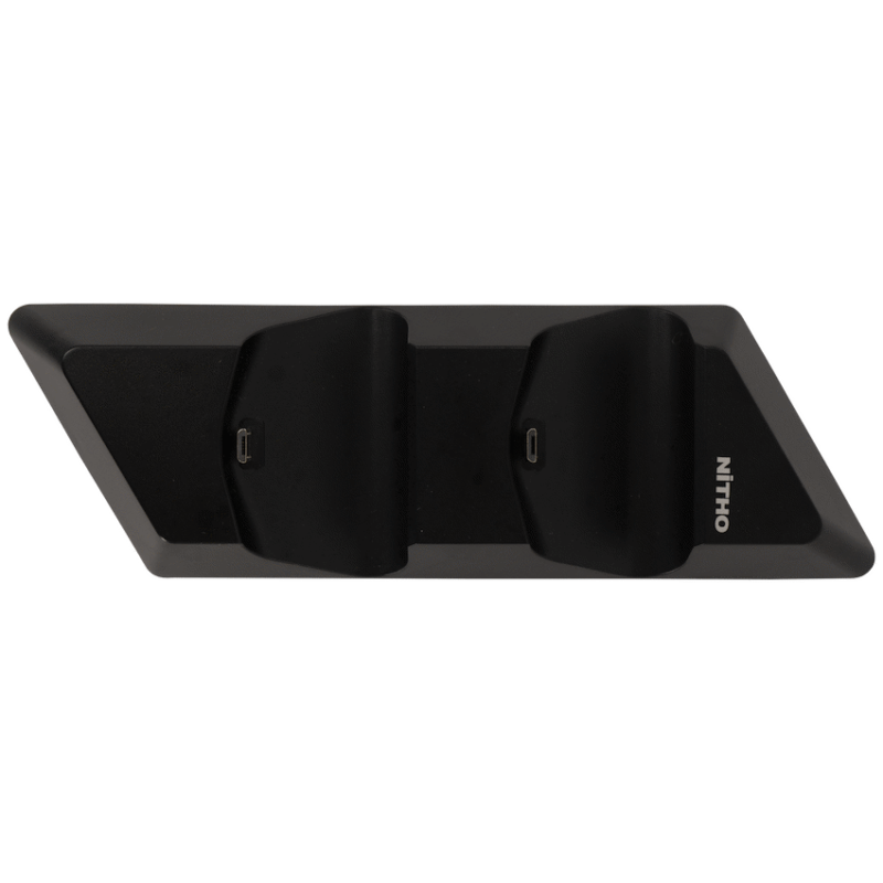 Nitho PS4 Smart Charging Station - For 2 PS4 Controllers - Charging Cable 1m