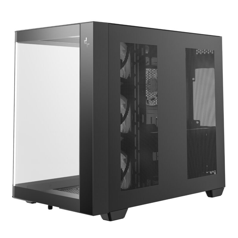 DeepCool CG530U 4F ATX Gaming Chassis - Black