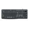 Redragon BK-7366 Full-size Ergonomic Wired Membrane Office Keyboard - Black