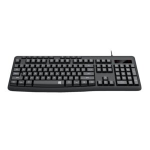 Redragon BK-7366 Full-size Ergonomic Wired Membrane Office Keyboard - Black - Image 3