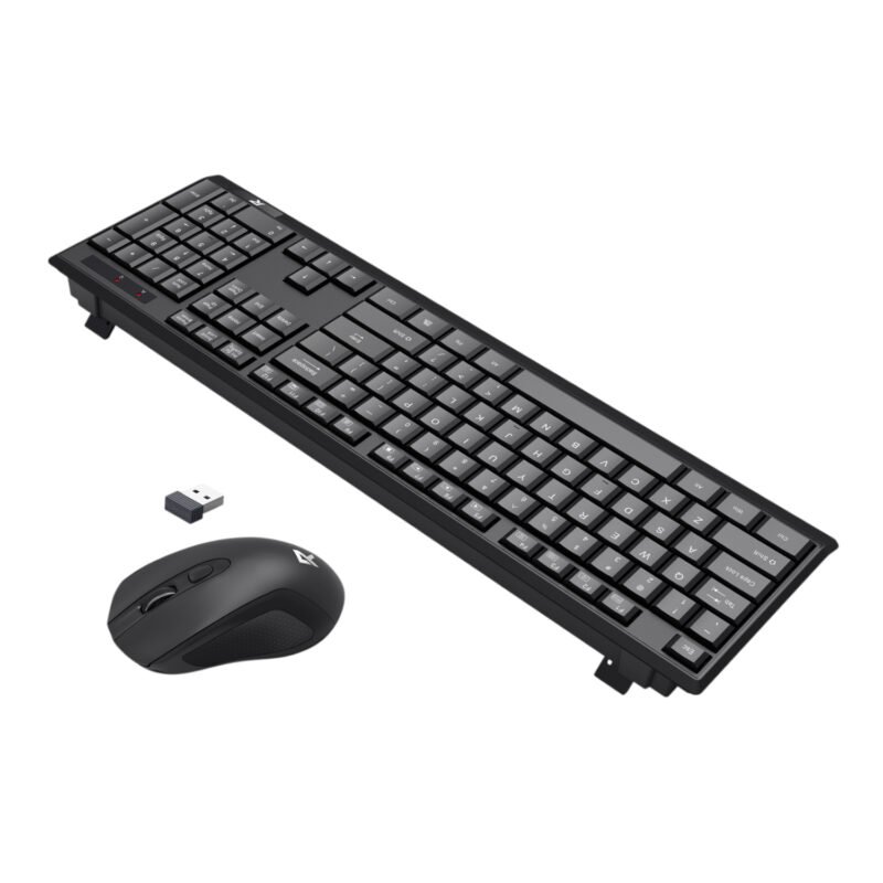Redragon BS-8343A Wireless Keyboard and Mouse Combo - Black