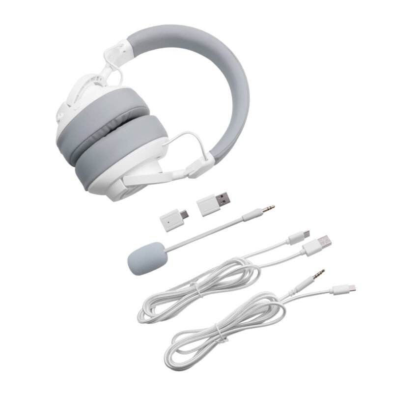 Redragon H889W SPECTRA PRO Over-Ear Wireless Headphones - White