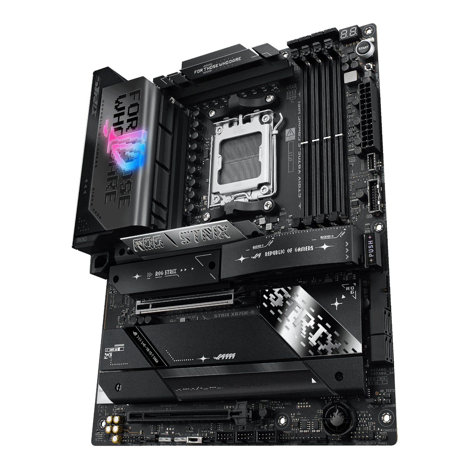 ASUS ROG STRIX X870E-E Gaming AM5 ATX Gaming Motherboard - Image 4