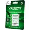 Volkano Extra Series Rechargeable AA Batteries (Pack of 4)