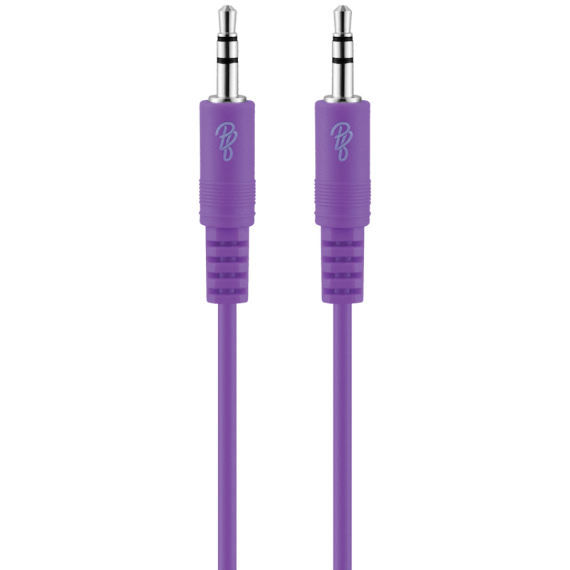 Pro Bass Unite Series - Boxed Auxiliary Cable - Purple