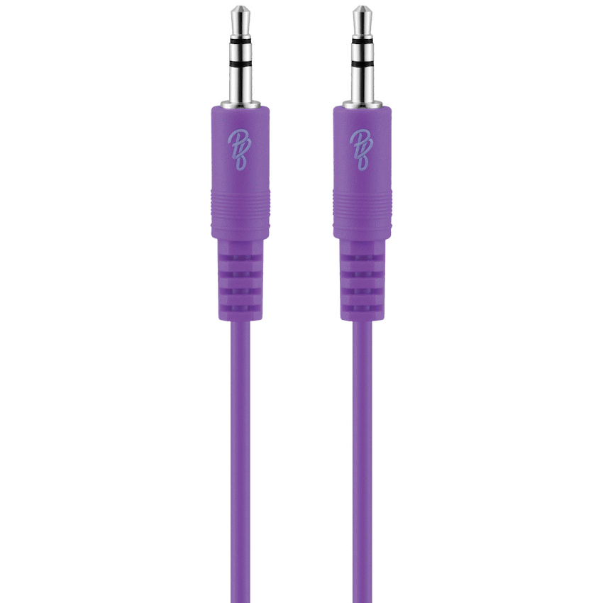 Pro Bass Unite Series - Boxed Auxiliary Cable - Purple - Image 1