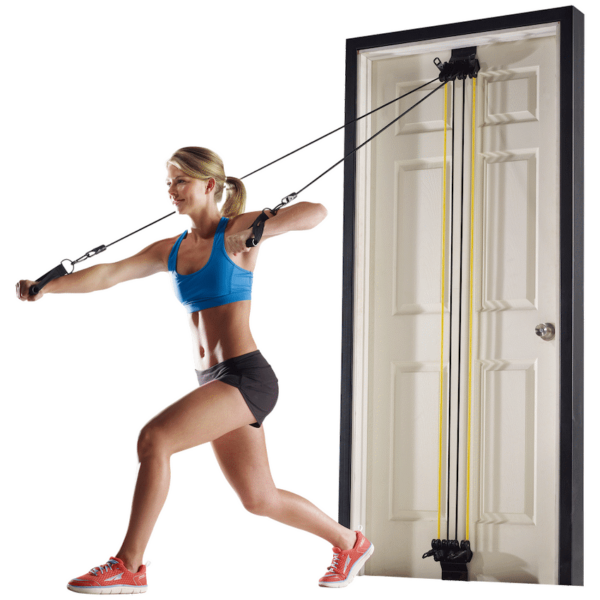 Volkano Active Doorway Gym - Black/Yellow