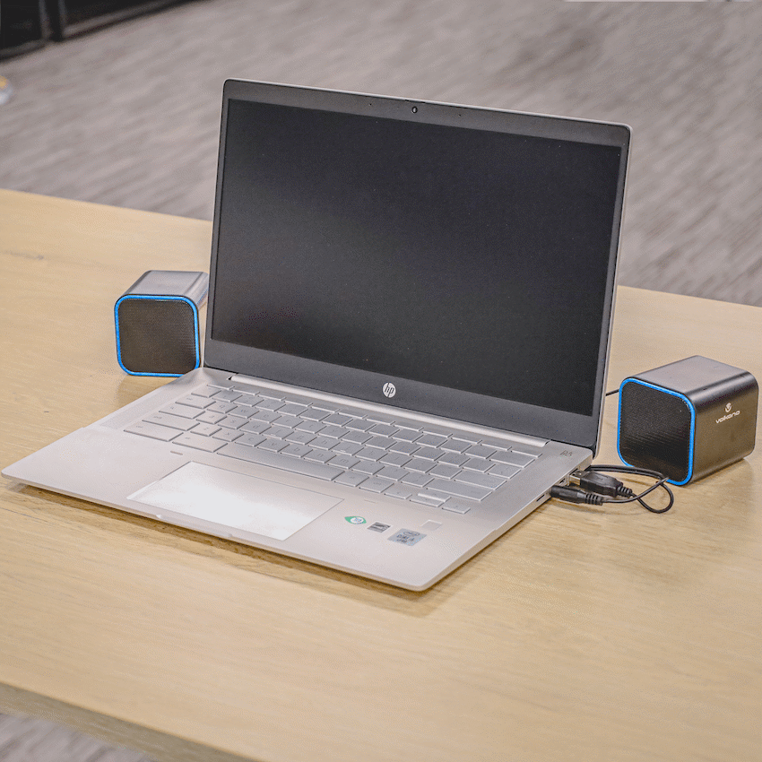 Volkano Diamond Series USB Speaker - Blue - Image 10