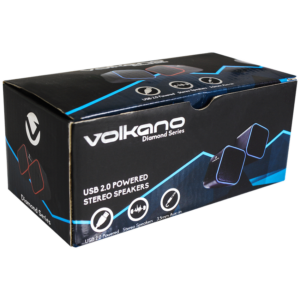 Volkano Diamond Series USB Speaker - Blue - Image 2