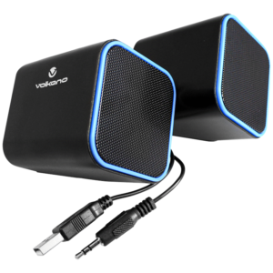 Volkano Diamond Series USB Speaker - Blue - Image 3