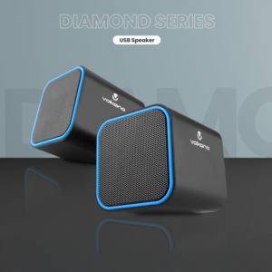 Volkano Diamond Series USB Speaker - Blue - Image 9