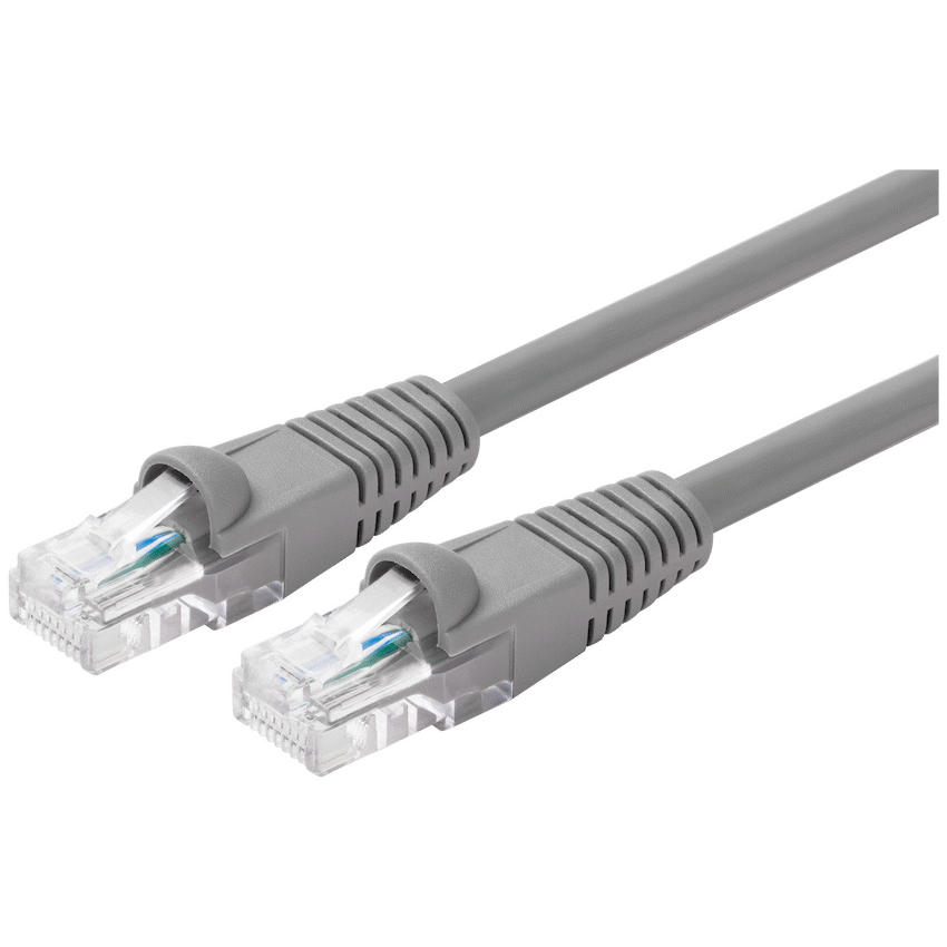 Volkano Network Series RJ-45 Network Cable, CAT5, 5m - Grey - Image 2