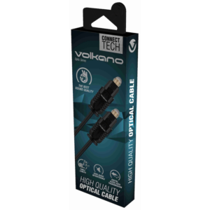 Volkano Optic Series 2m Optical Cable - Black - Image 2