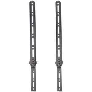 Volkano Steel Series Soundbar and Speaker TV Bracket - Black - Image 2