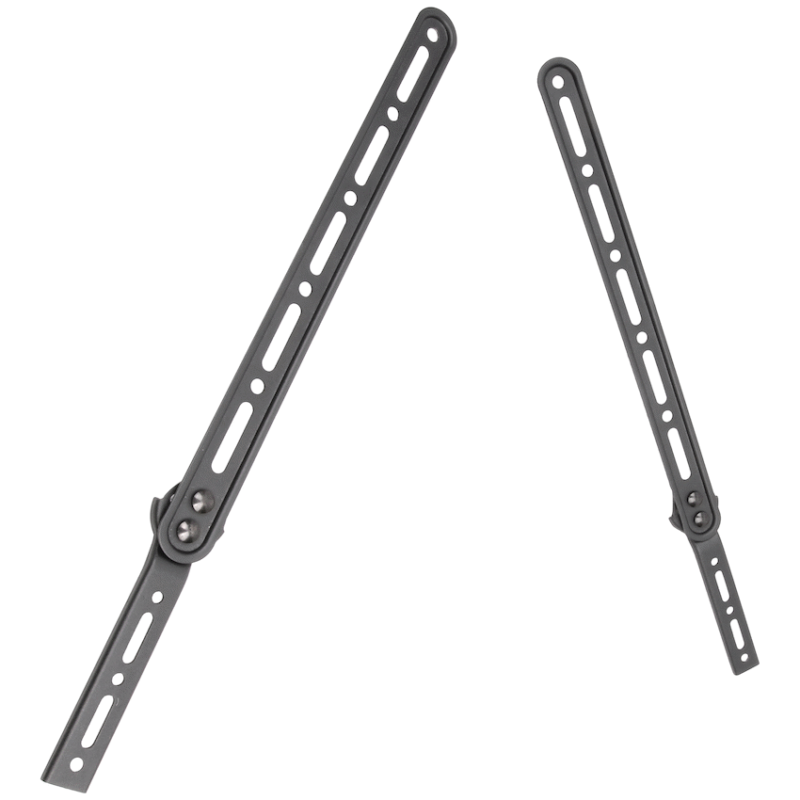 Volkano Steel Series Soundbar and Speaker TV Bracket - Black