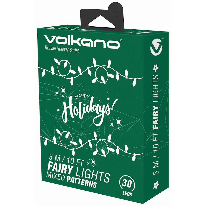 Volkano Twinkle Holiday Series Fairy Light 3m/10ft 30 LEDs - Christmas - Image 1