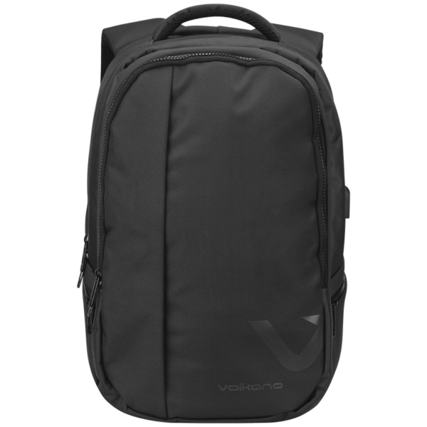 Volkano Midtown 15.6" Laptop Backpack - Black