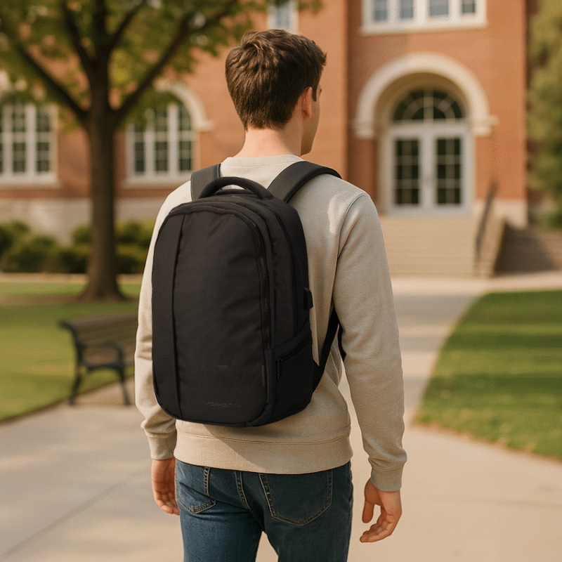 Volkano Midtown 15.6" Laptop Backpack - Black