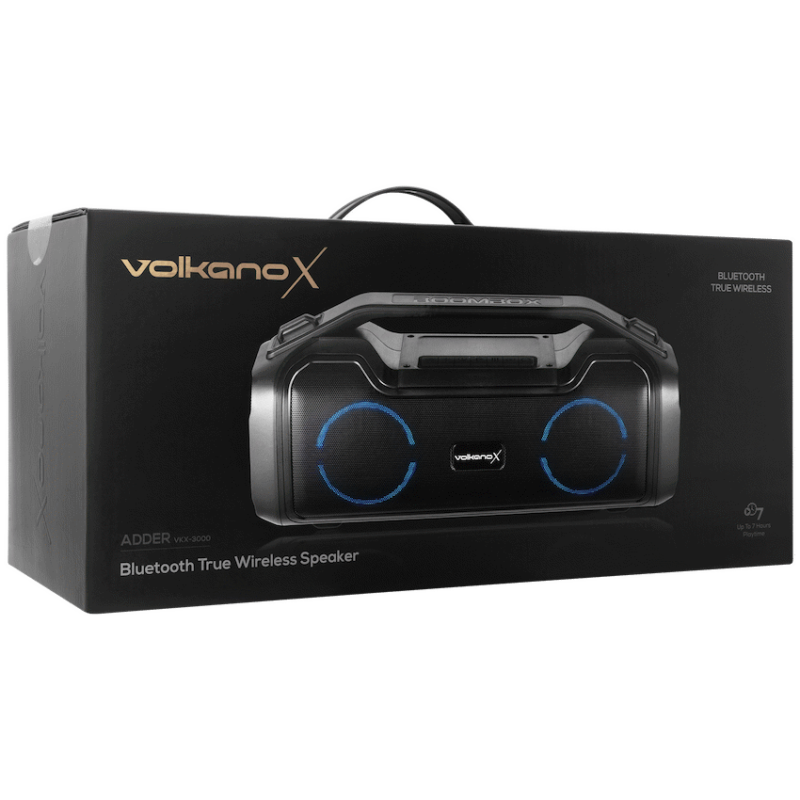 VolkanoX Adder Series Bluetooth Speaker - Black