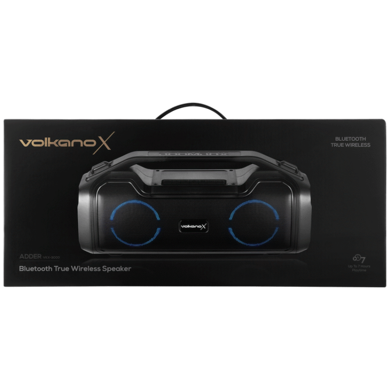 VolkanoX Adder Series Bluetooth Speaker - Black