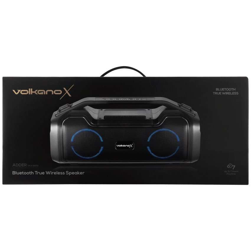 VolkanoX Adder Series Bluetooth Speaker - Black - Image 9