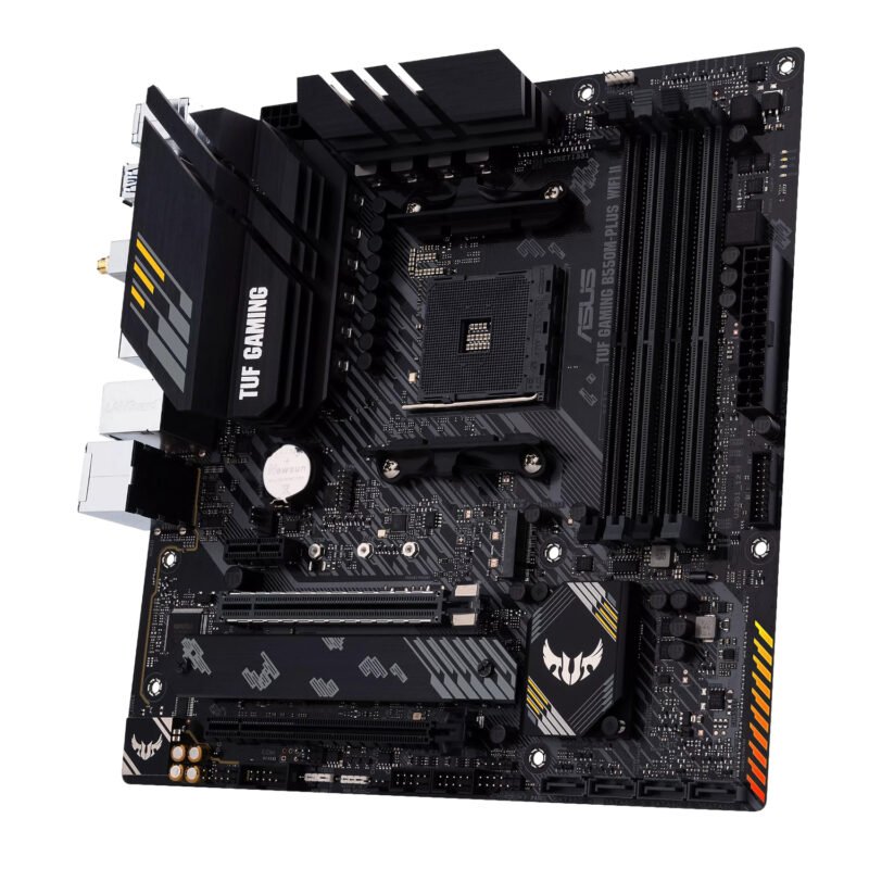Asus TUF GAMING B550M-PLUS WIFI II and Asus Prime LC 360 ARGB Liquid CPU Cooler Bundle