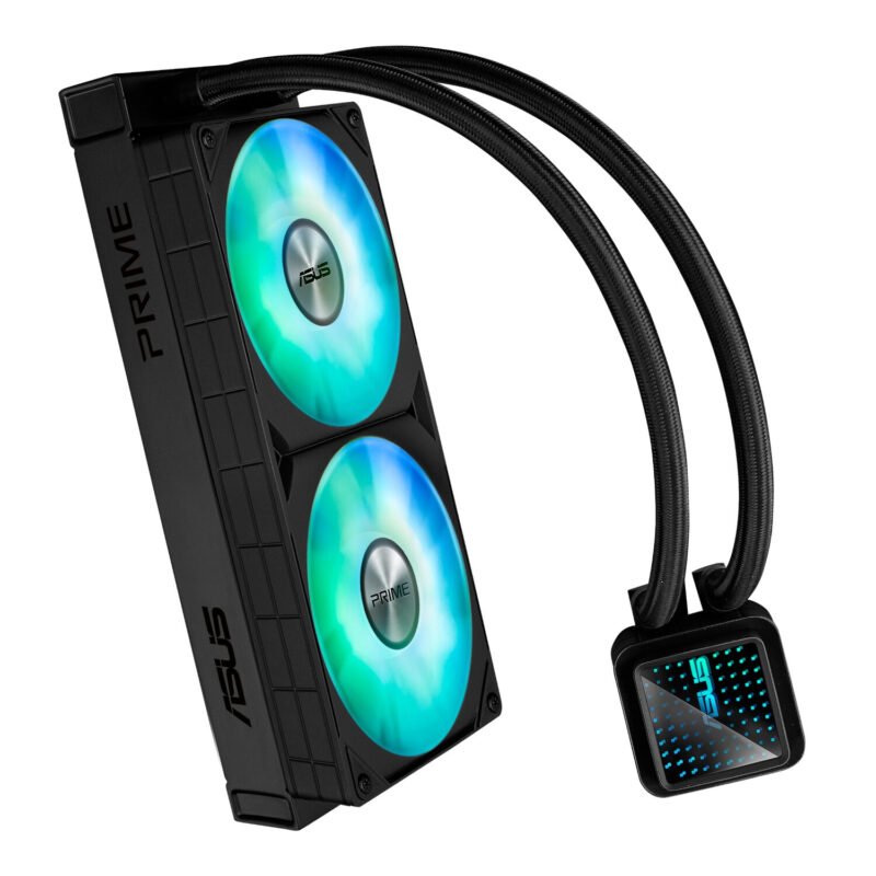Asus PRIME B550M-K ARGB AM4 and Asus Prime LC 240 ARGB Liquid CPU Cooler Bundle