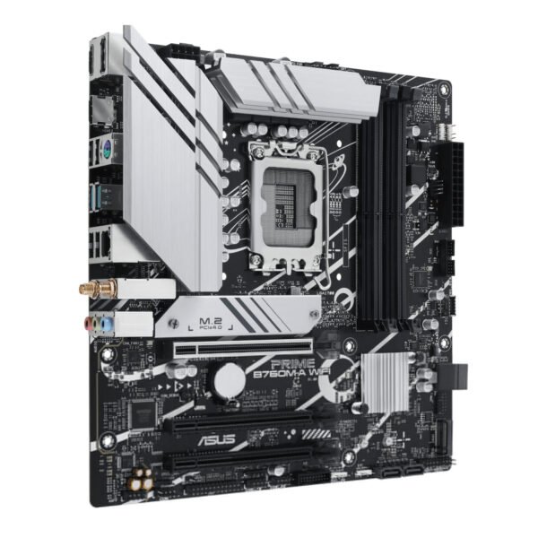 Asus PRIME B760M-A WIFI LGA1700 and Asus Prime LC 240 ARGB Liquid CPU Cooler Bundle