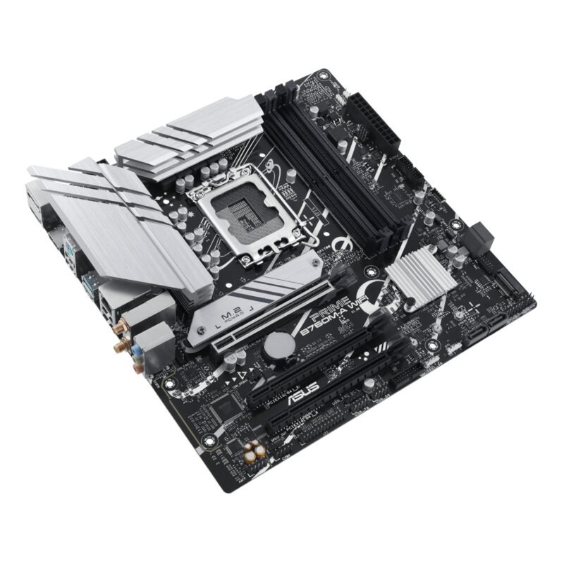 Asus PRIME B760M-A WIFI LGA1700 and Asus Prime LC 240 ARGB Liquid CPU Cooler Bundle