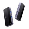 UGREEN 4K@60Hz HDMI KVM Switch (2 In 1 Out)-Grey