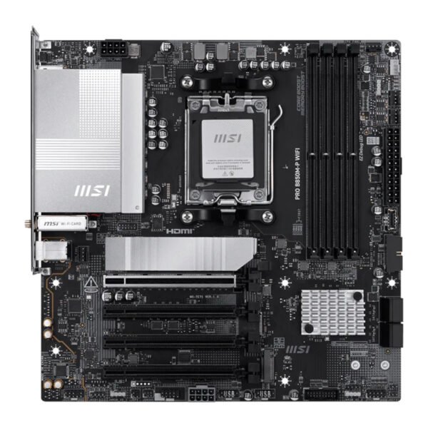 MSI PRO B850M-P WIFI AM5 mATX Motherboard