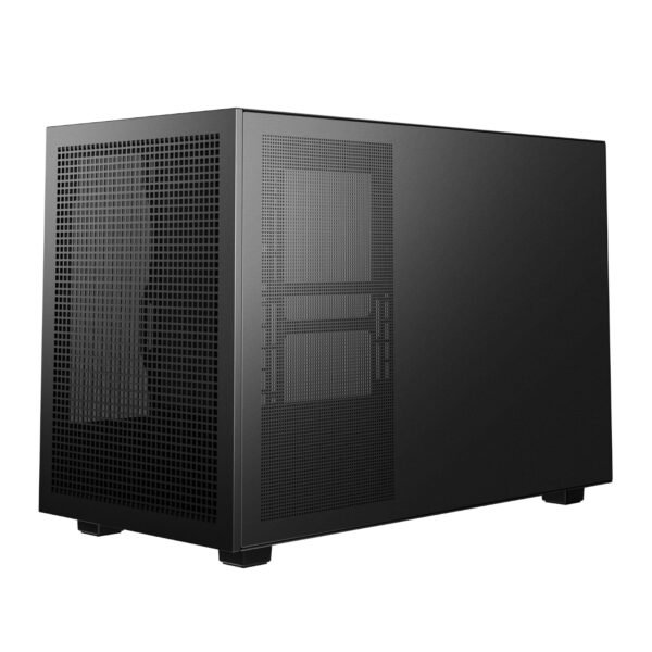 DeepCool CH260 Wood mATX Gaming Chassis - Black