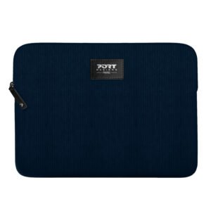 Port Designs Milano II Eco 13/14" Universal Laptop Sleeve - Navy Blue - Image 2