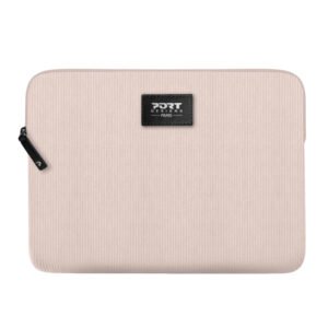 Port Designs Milano II Eco 13/14" Universal Laptop Sleeve - Plush Pink - Image 2
