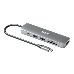 Port Connect 5-in-1 USB Type-C 4K Docking Station