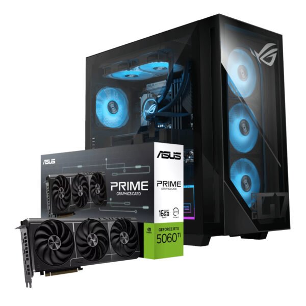Asus ROG G700 Intel® Core™ Ultra 5 Windows 11 Home PC (RTX 5060 Ti PRIME | 16GB DDR5 | 1TB NVMe)