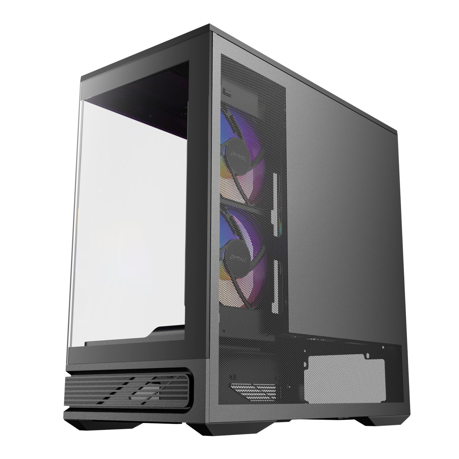 Antec C2M ARGB Compact Micro-ATX Gaming Chassis - Black - Image 3