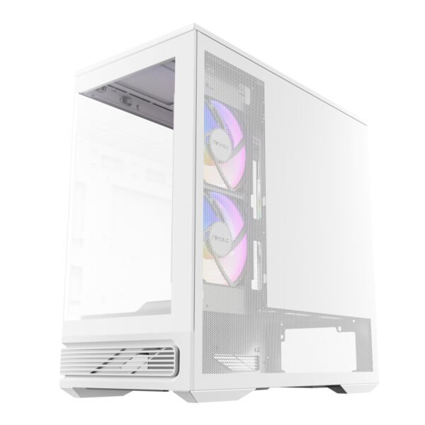 Antec C2M ARGB Compact Micro-ATX Gaming Chassis - White