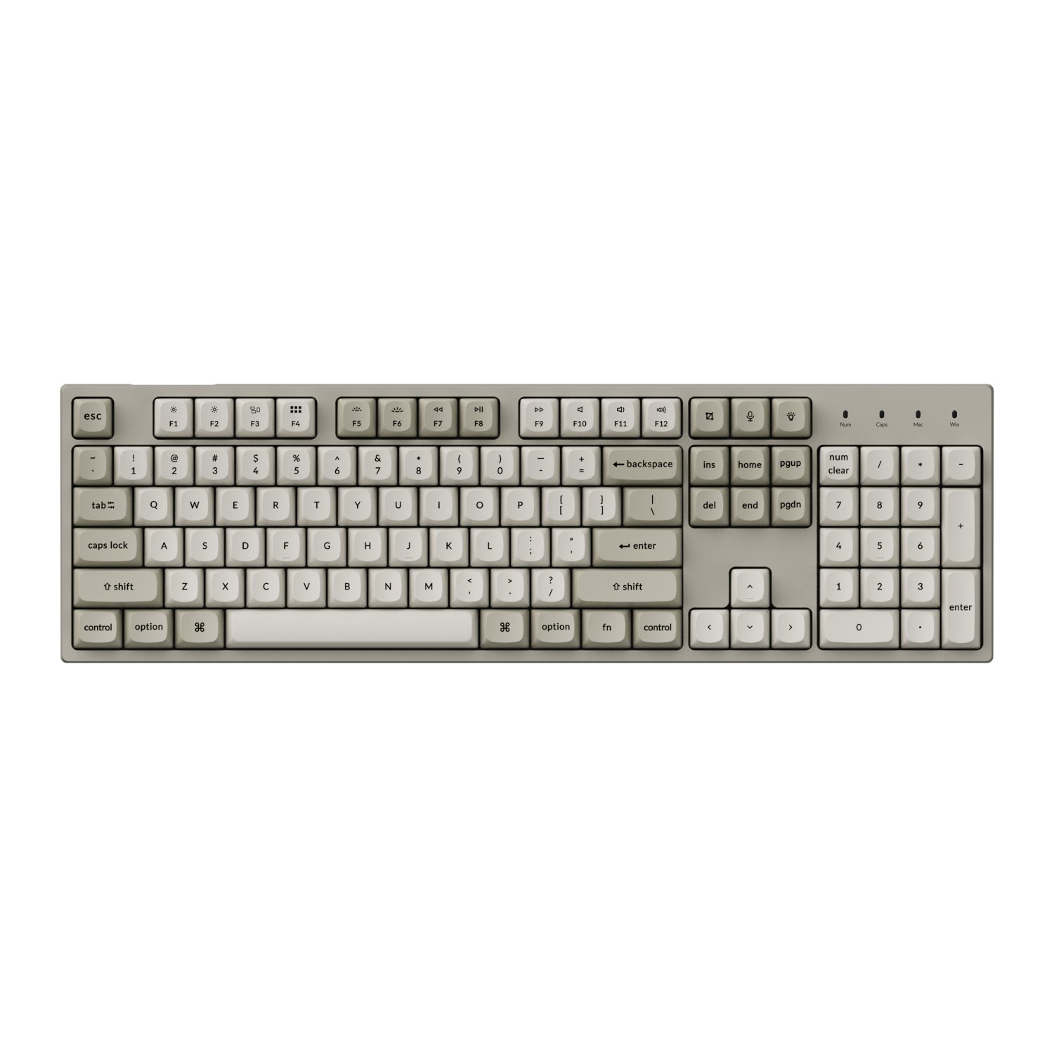 Keychron C2 Pro 100% 8K Super Red Switch Hot-Swap RGB Wired Custom Mechanical Keyboard - Image 2