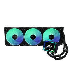 ASRock Challenger 360 Digital AIO Liquid Cooler - Black - Image 2