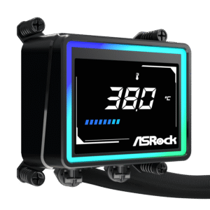 ASRock Challenger 360 Digital AIO Liquid Cooler - Black - Image 3