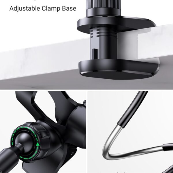 UGREEN Multifunction Gooseneck Phone Stand