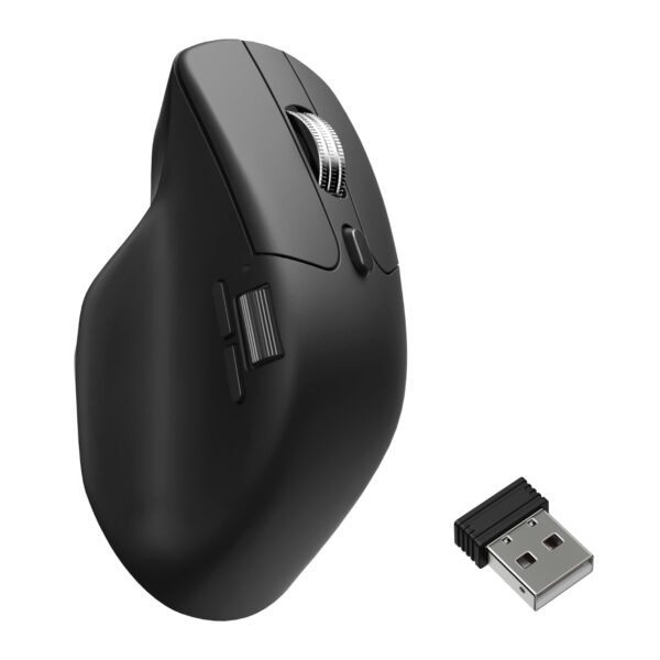Keychron M6 30000 DPI Wireless Silent Mouse - Black (BT/2.4GHz/Wired)