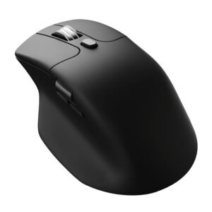 Keychron M6 30000 DPI Wireless Silent Mouse - Black (BT/2.4GHz/Wired) - Image 3