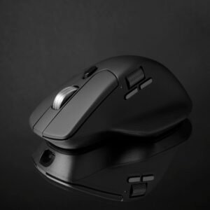 Keychron M6 30000 DPI Wireless Silent Mouse - Black (BT/2.4GHz/Wired) - Image 7