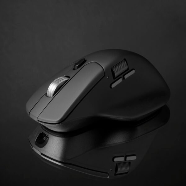 Keychron M6 30000 DPI Wireless Silent Mouse - Black (BT/2.4GHz/Wired)